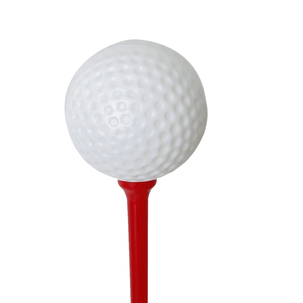 

100pcs 83Mm Plastic Golf Tees Bright Random Colors Lightweight Durable Replacement Accessory Divot Tool Golf Ball Markers