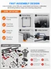 AlgoLaser DIY KIT MK3 Desktop Laser Engraver 95% Pre‑Assembled 8W‑20W Laser Cutter 400×400mm Touch Control Support Rotary Module 11