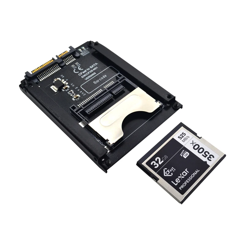 Nowa karta CFast do SATA 3.0 Adapter dysku twardego SATA 22Pin do CFast Adapter do kart 2.5 "gniazdo SSD HDD CFast czytnik kart do komputera — zdjęcie produktu 5
