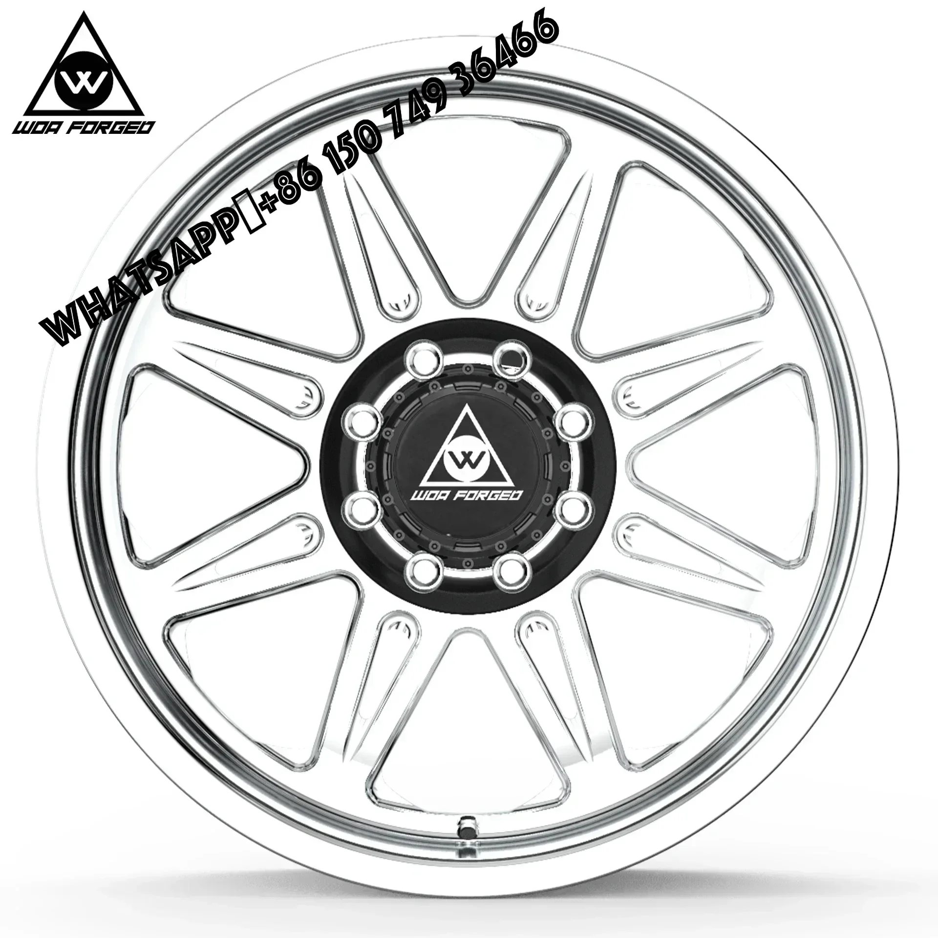 

6061-T6 WOAFORGED 20x10 20x12 20x14 22x10 22x12 22x14 24x10 24x12 24x14 H Style 4x4 Off Road Rims Car Forged Wheel Hub