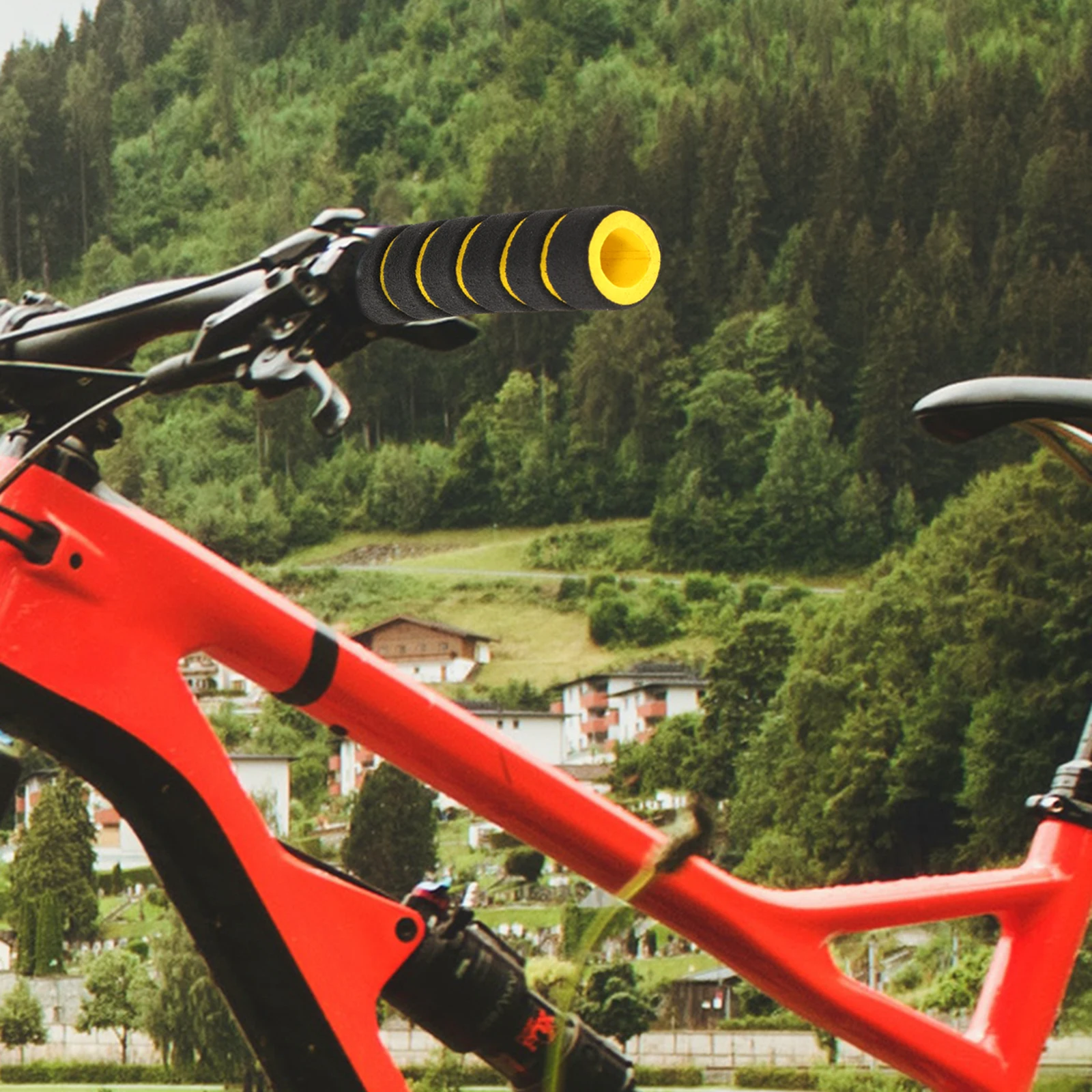 

Anti-Slip Mountain Handlebar Grips Shockproof Cycling Covers Durable Bike Handle Protectors Outdoor Accessories For Road