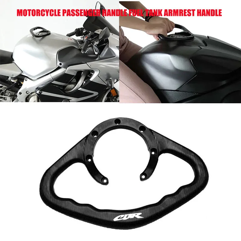 Manopole passeggero in alluminio CNC - Vestibilità universale PER Honda CBR CBR400RR/CBR600RR/CBR1000RR
