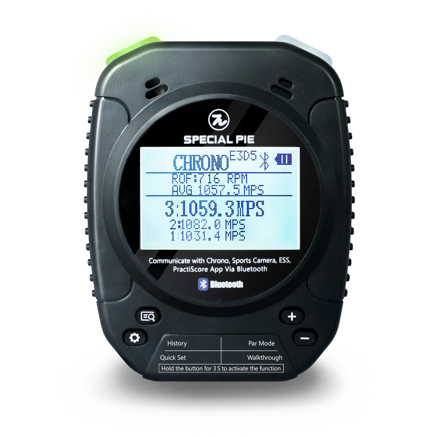 Accurate Ballistic Chronograph and M1A2+ Timer Set. Wireless Connection and Support Bluetooth Connect to IPSC ESS Software.