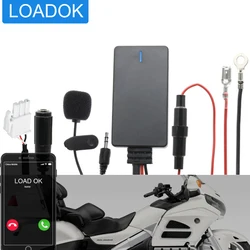 Car Bluetooth 5.0 Radio Stereo Audio Aux Music Adapter Cable Microphone Handsfree For Honda Goldwing GL1800 F6B