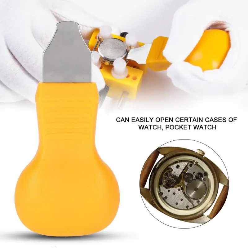 Manual Watch Back Opener Tool Set with Pry Knife for Battery Replacement Repair Kit
