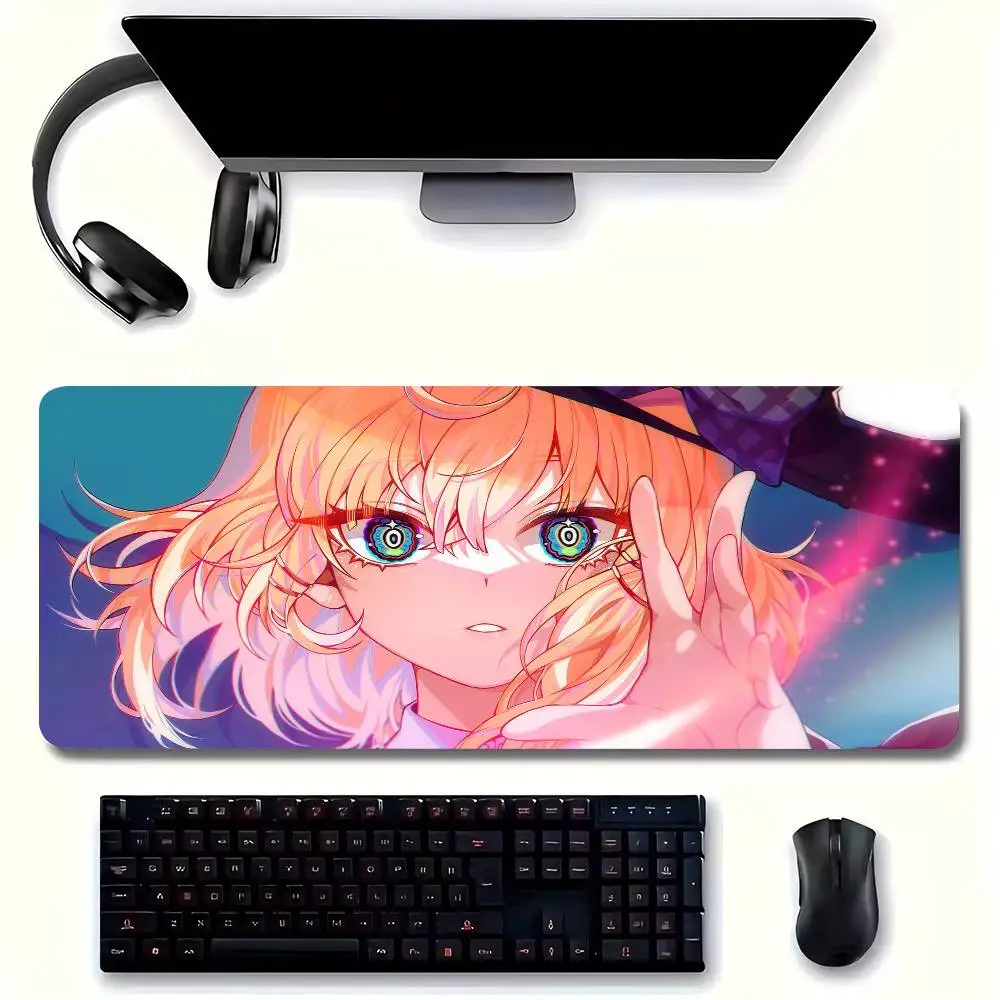 Millie Parfait Anime N-nijisanji Mousepad Non-slip Suitable For Office Computers Laptops E-sports Game Desk Mats XXL Keyboard