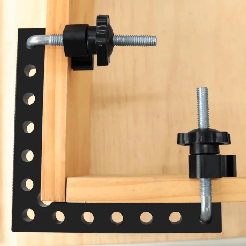 

120/140mm 90 Degree L-Shaped Auxiliary Fixture Splicing Board Positioning Panel Fixed Clip Carpenter's Square Ruler New Design