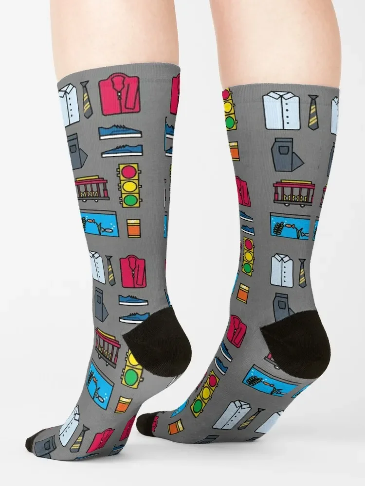 Neighbor-Calcetines de compresión con calefacción para hombre y mujer, calcetín de lujo, moda japonesa, paquete de inicio