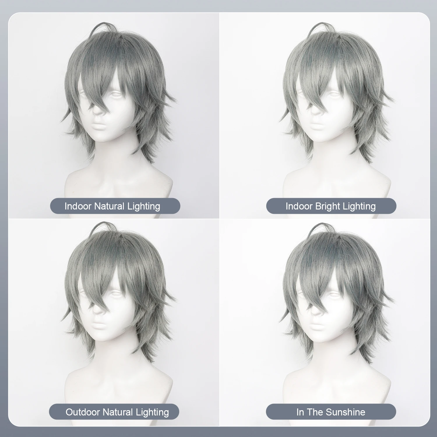 Anime Wig Wise Cosplay Wigs Zenless Zone Zero Game Roleplay wig Synthetic Wig Anime Party Masquerade Carnival Cospaly Daily
