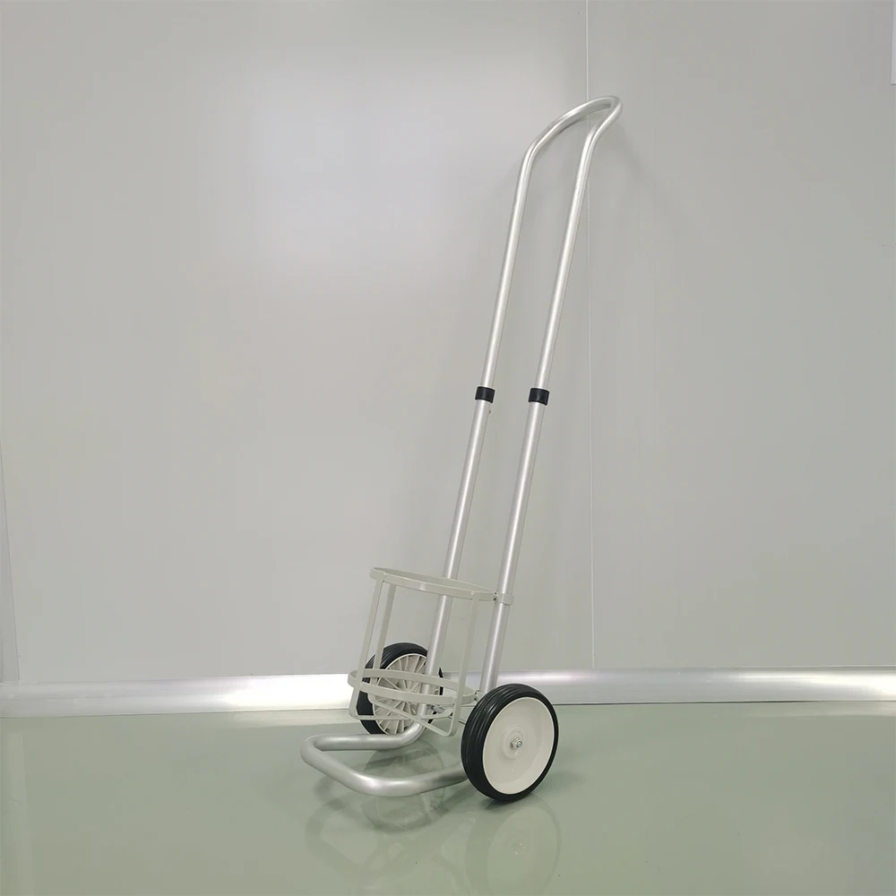 Hot-selling/Portable Steel/Aluminum   Cylinder Trolley  Tank Trolley for  Cylinder Hospital Furniture