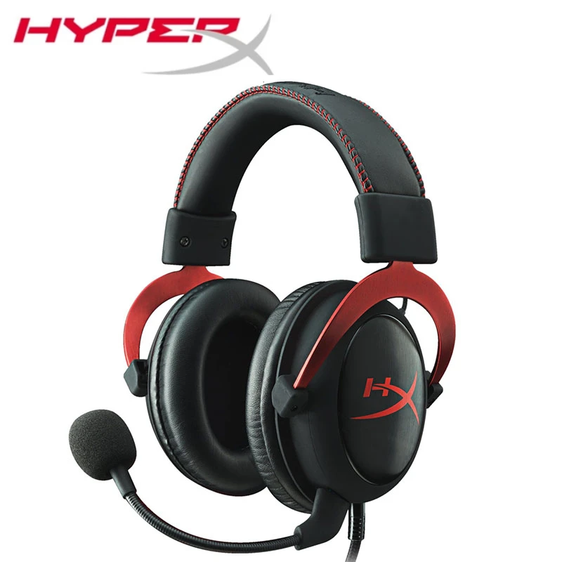 

Оригинальная гарнитура HyperX Cloud II Hi-Fi 7.1, игровые наушники с объемным звуком и микрофоном для мобильного телефона компьютера