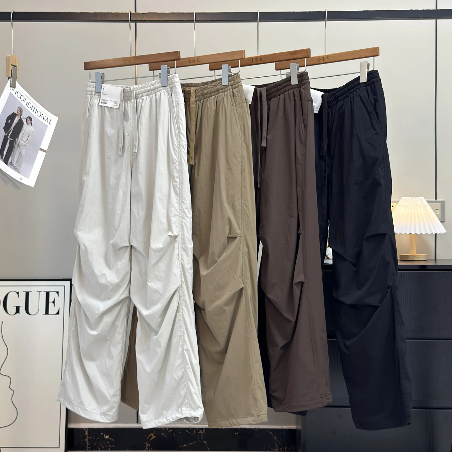 Thiened Fce pantalon de parachutiste de montagne en plein air décontracté jambe droite vêtements de travail hiver chaud coupe-vent pantalon coupe ample