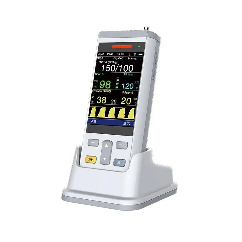 

Hospital Multiparameter SPO2 NIBP ETCO2 Vital Sign Portable Remote ing Devices