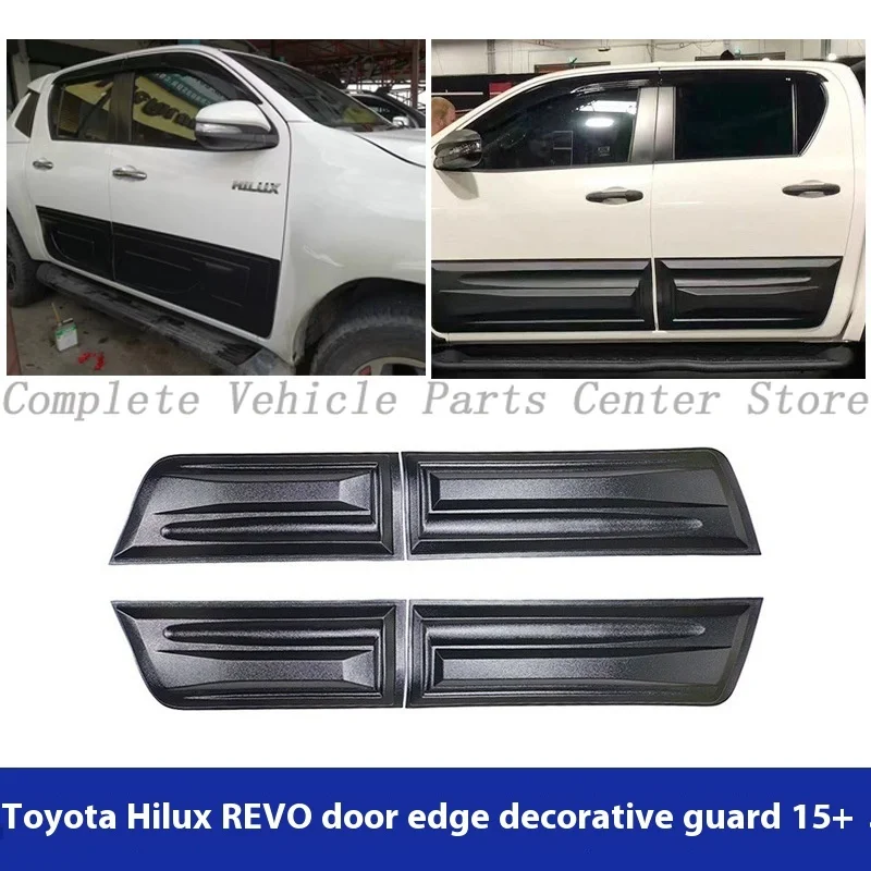 

High Quality For Hilux REVO Body Side Panel Decoration Strip Pickup Truck Door Guard Trim 2015+