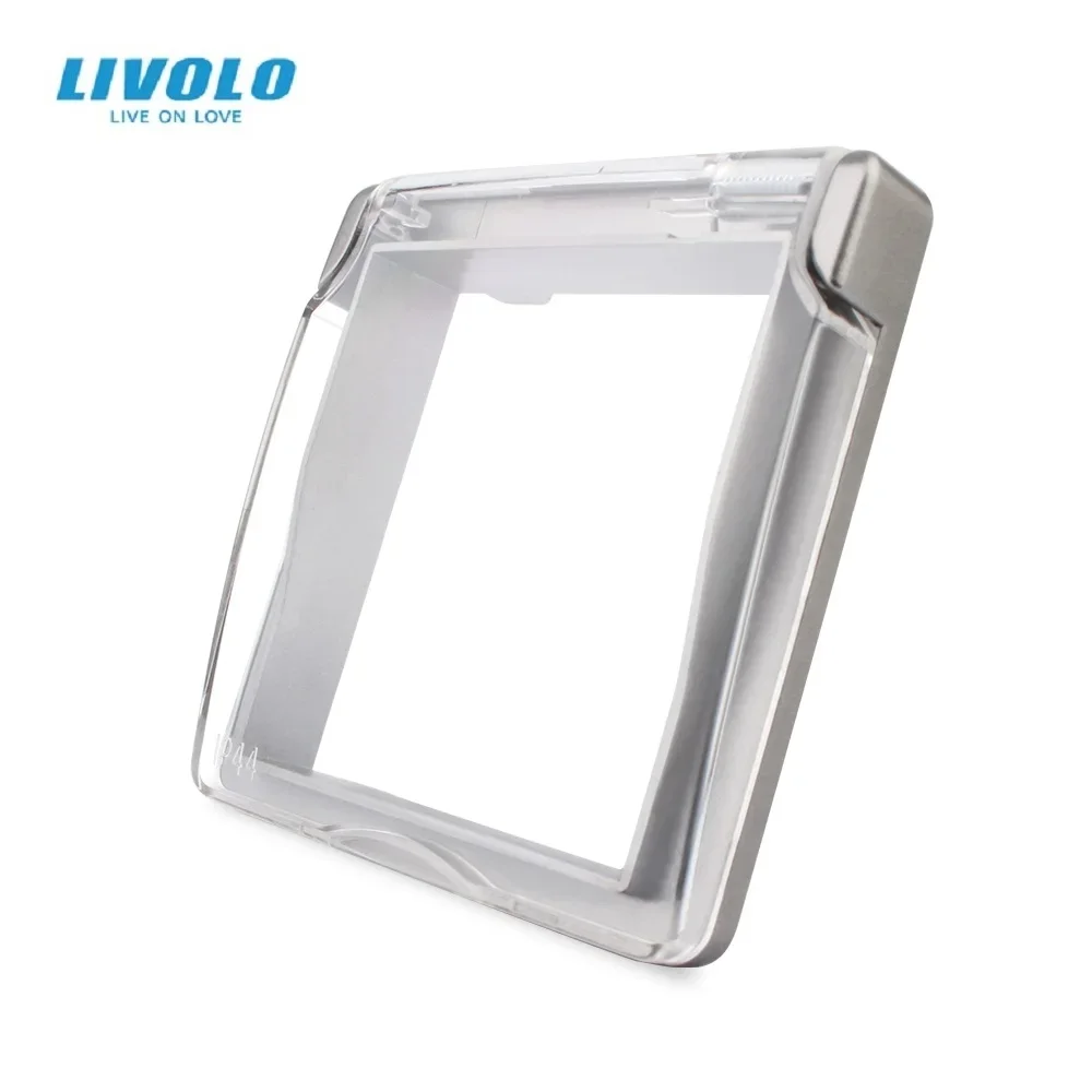 Livolo EU Standard Waterproof Cover,Plastic Decorative for Socket, 4 Colors ,C7-1WF-11,58mm*11mm