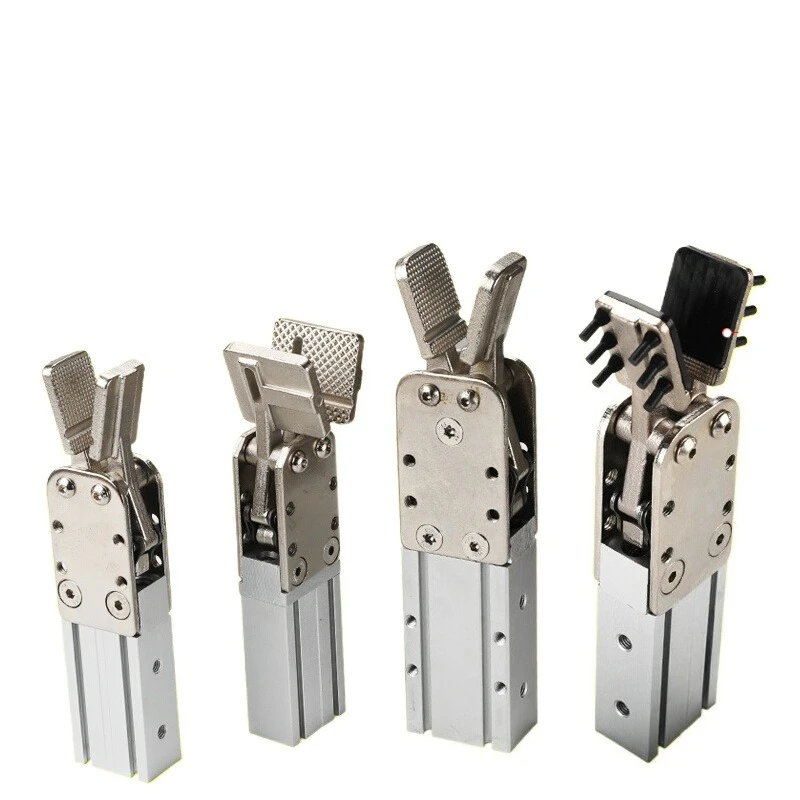 Industrial Pneumatic Manipulator Gripper 1615D/S 2015D/S Single & Double Action Nozzle Clip Fixture Cylinder