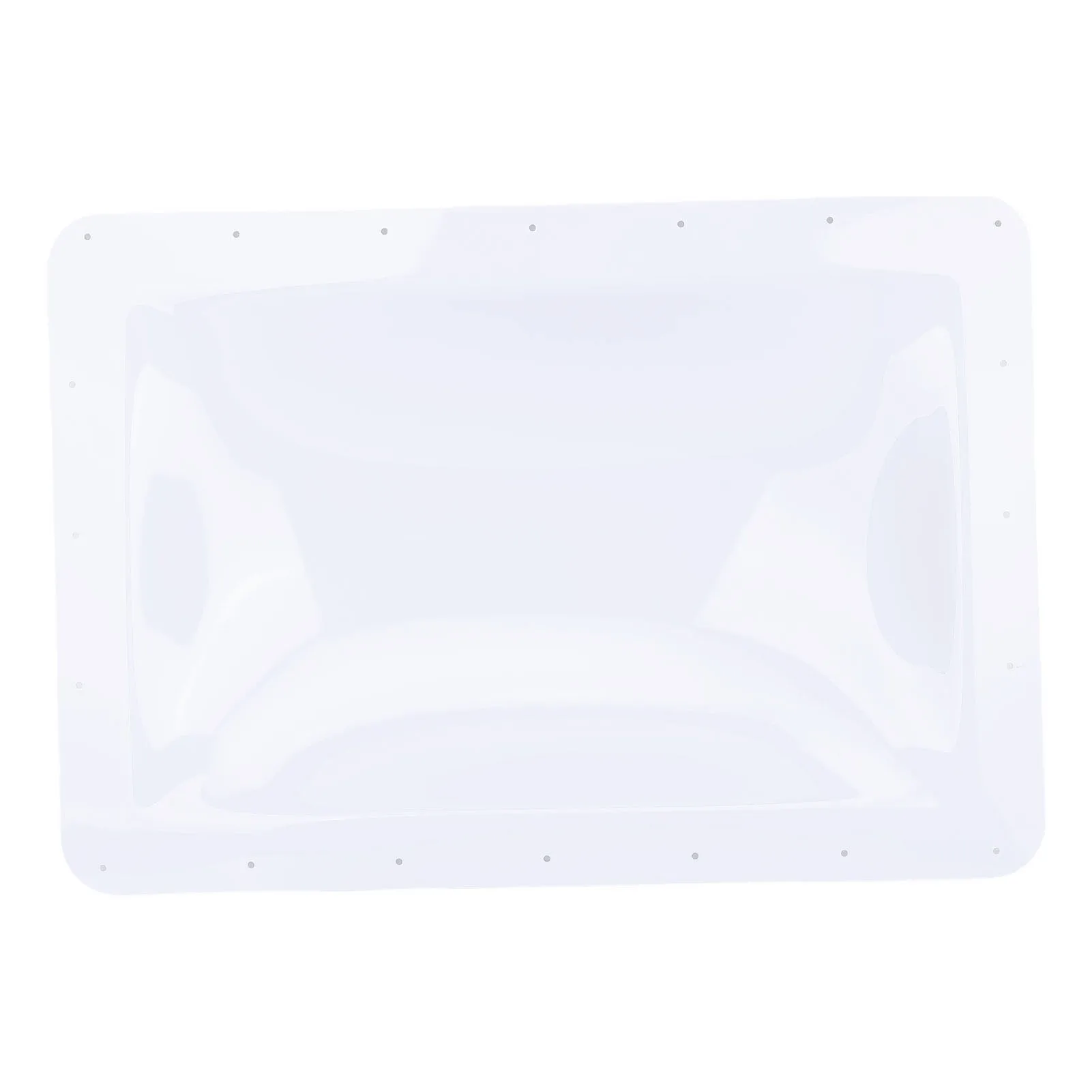 

RV Skylight Outer Dome 18x36in Rain Proof Sealing RV Shower Skylight Replacement Cover for Travel Trailer Truck RV Shower