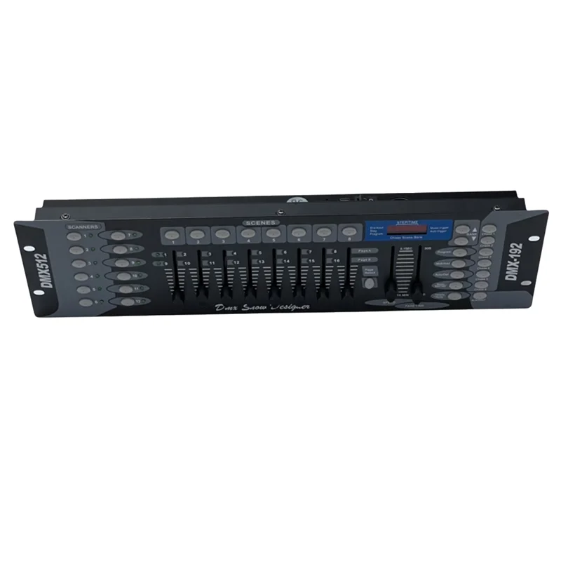ABKN-Professional Stage Light Control Console 192 Channel DMX512 For Djs, Parties, Weddings, Festivals
