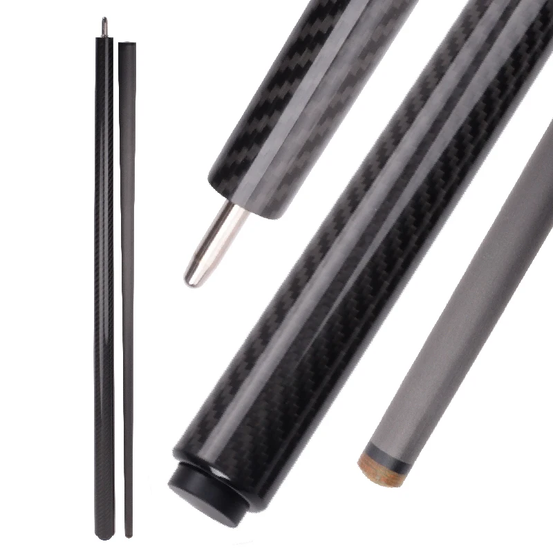 

Carbon Fiber Snooker & Billiard Cue Stick with Stainless Steel Joint for Break Billiards