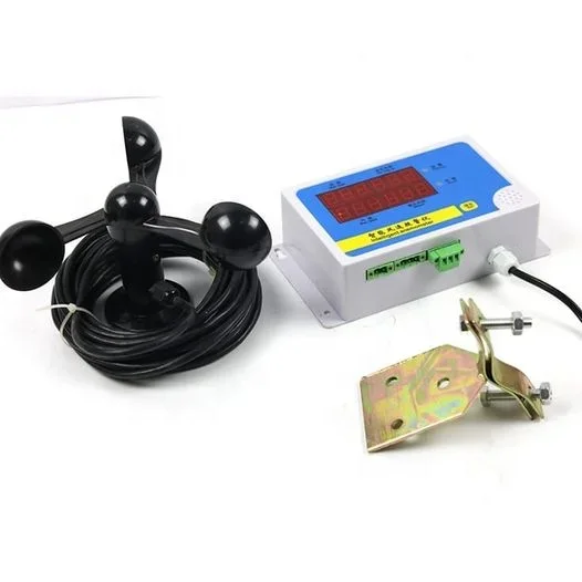 

Tower Crane Anemometers Wind Speed Sensor Transmitter Receptor with Wireless Alarm