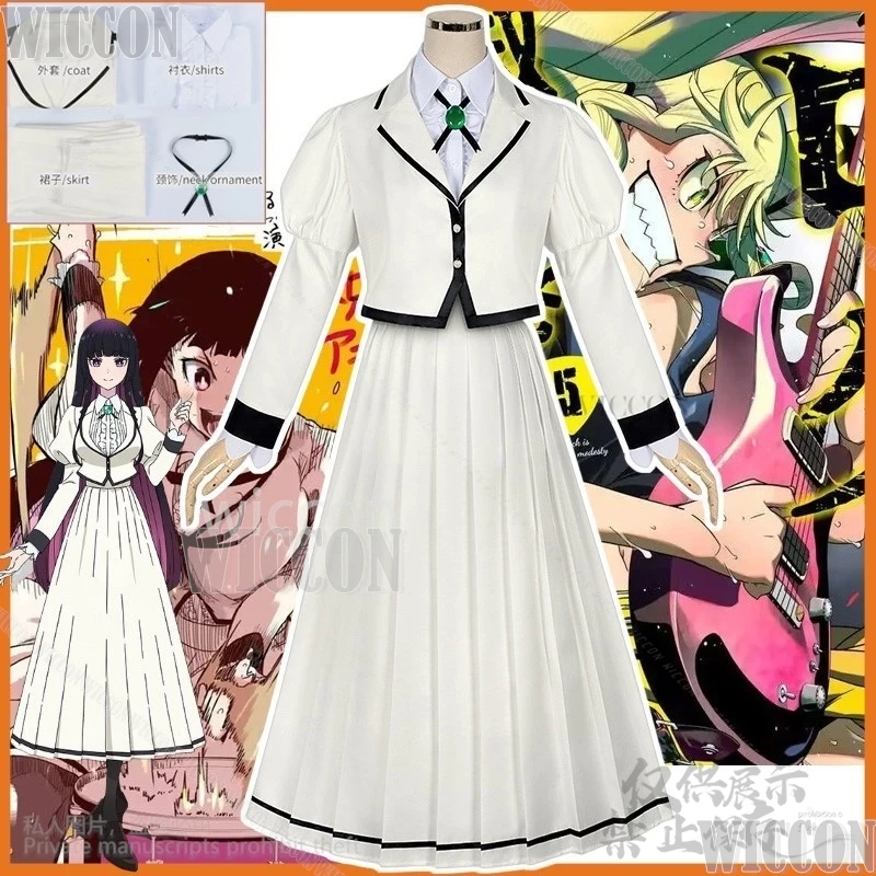 Anime Rock Wa Lady No Tashinami Cosplay JK Uniforme scolastica Costume Dress Lolita Ragazza vittoriana Donna Haloween Gioco di ruolo personalizzato