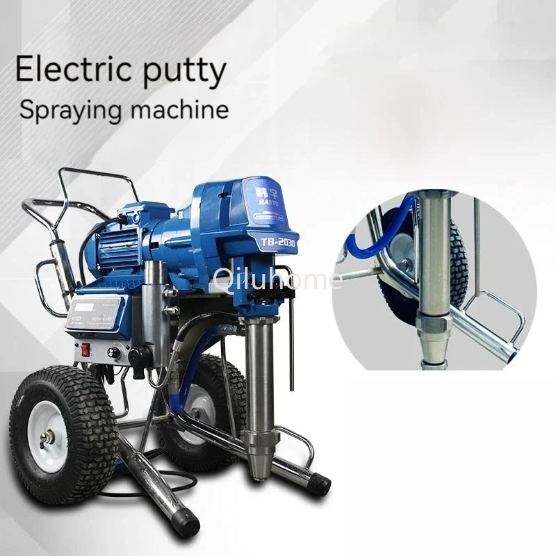 High pressure airless spray machine Electric spray machine Multi-function painting tool 6.5KW 12L/Min