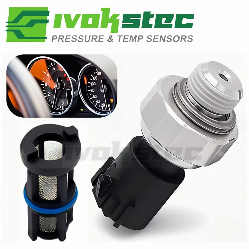 Oil Pressure Sensor Screen Filter For Chevy Express 2500 6.0L V8 GMC Savana 2500 4.3L V6 Hummer Pontiac 09-19 213-4411/12585328