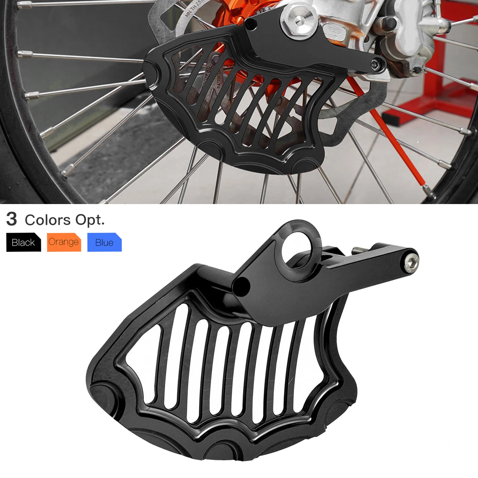 

For KTM EXC 300 EXCF 350 EXC 450 SX 250 XCW 2003-2014 For Husqvarna TE 300 FE 250 FE 350 FE 450 2014 2015 Front Brake Disc Guard