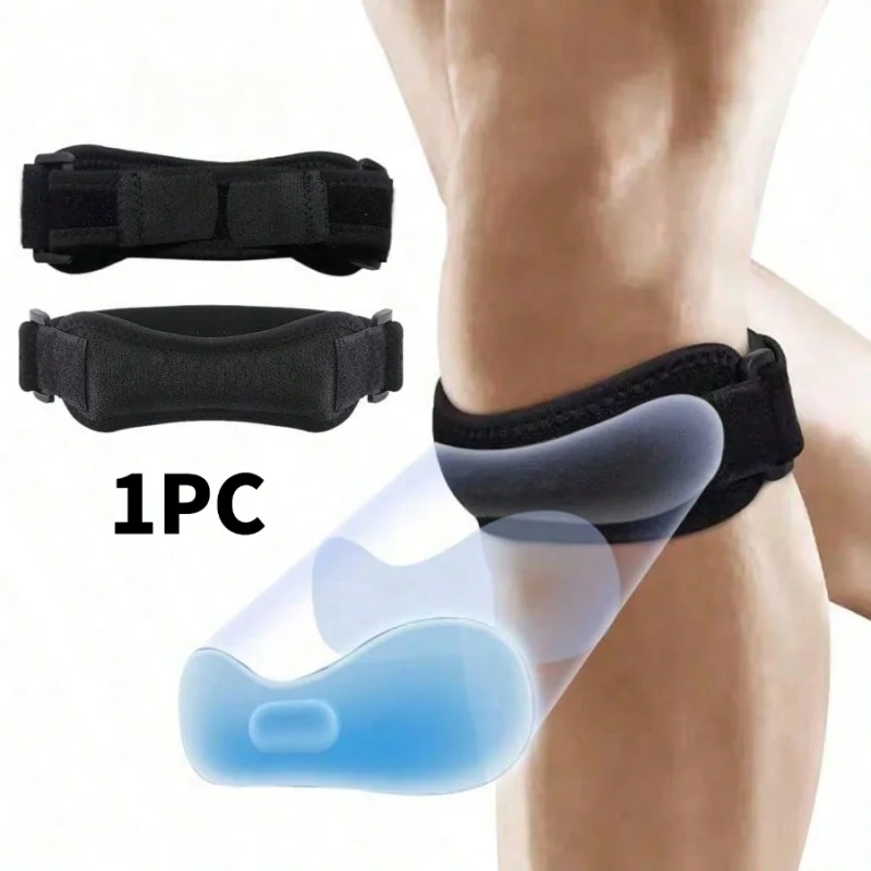 1PC Adjustable Patella Kneecap Band  Knee Tendon Strap Protector Knee Pad Running Sports Cycling Gym Knee Support