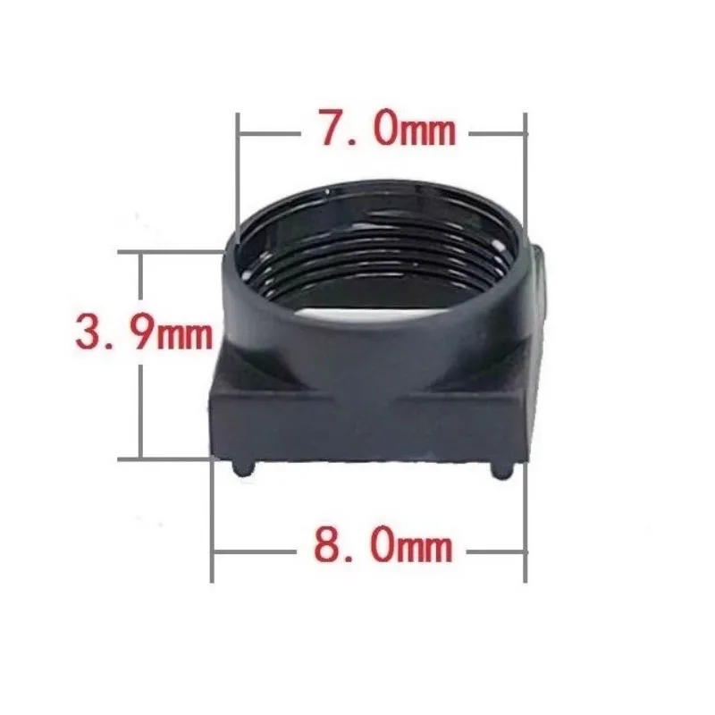 DIY M7 lens mount 3.9mm6mm7mm high frame 8 * 8 with positioning column security accessories small lens mount