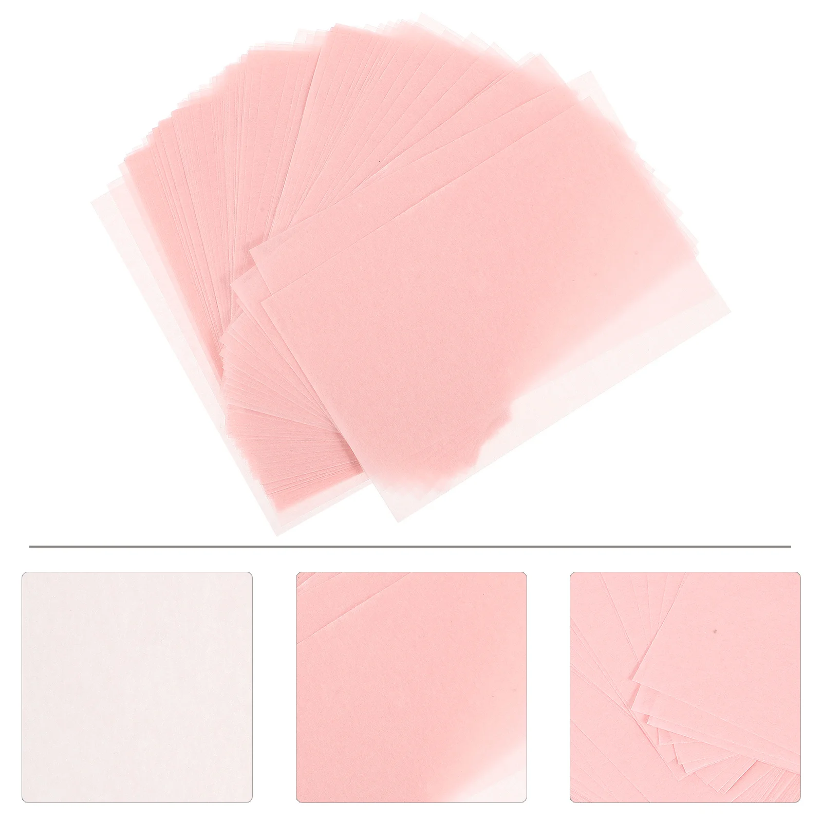 

2Sets Oil Absorbing Paper Natural Facial Oil Blotting Paper for Face Cleaning Home Gym Tissue