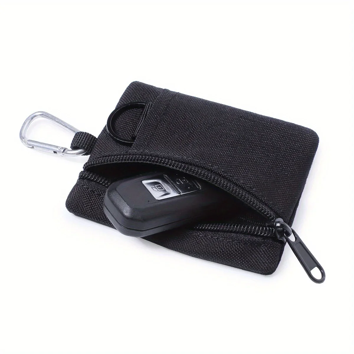 Outdoor Tactical Mini Coin Purse Key Bag Military Fan Outdoor Zipper Bag Sports Waist Bag Storage Accessory Bag One Pack