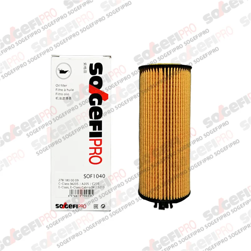 

For Mercedes-Benz A45 AMG GT C63 CLA45 CLS63 E500 E63 G63 G500 GLA45 GLA63 GLC63 GLE63 S500 S550 S63 SLK55 SOGEFIPRO Oil Filter