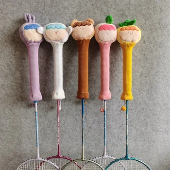 Fruit Fairy Badminton Racket Handle Cover Plush Doll Grip Protectors Handcraft Gift