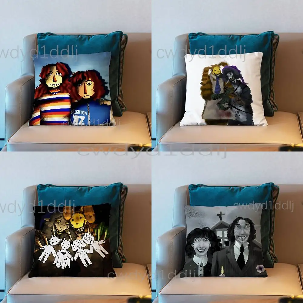 The W-Walten Files Cushion Cover Pillow Cover Decor Pillowcase Printed Cushion Case For Couch