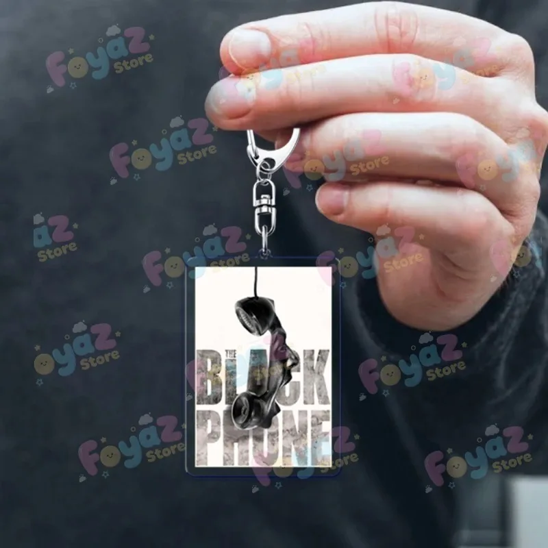 فيلم الرعب الأسود الهاتف المفاتيح اكسسوارات حقيبة سيارة سحر الرعب فانس هوبر Keyrings مجوهرات المشجعين الأصدقاء هدية