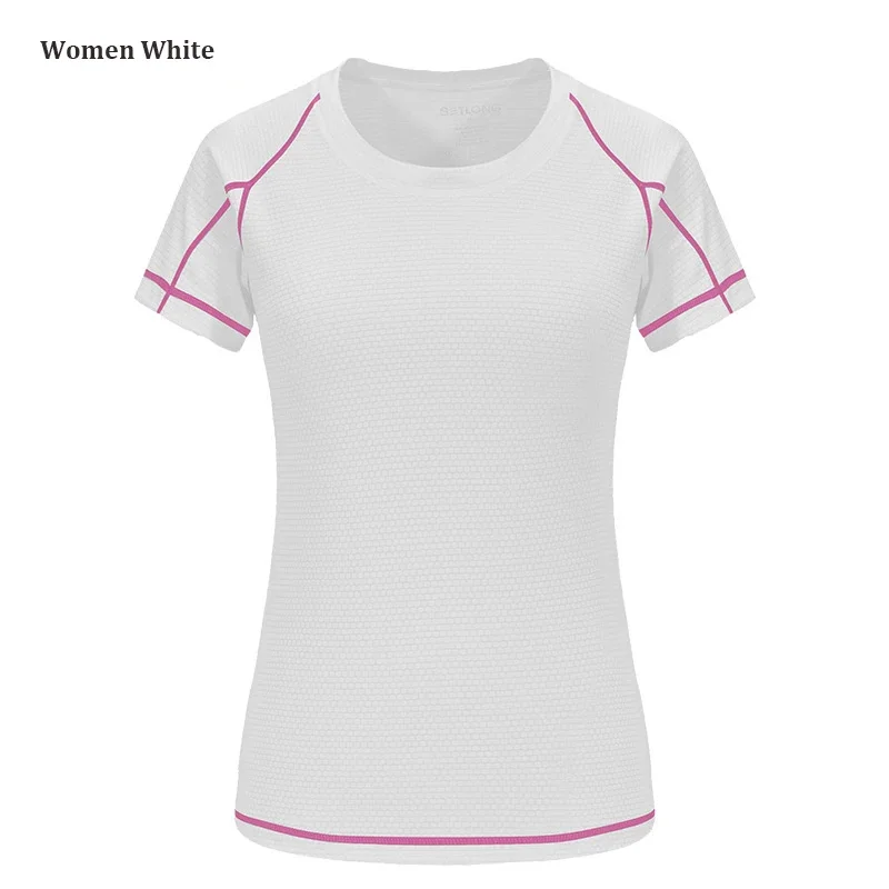 

Women's Hiking T-Shirts Climbing Camping Quick Dry T-Shirt Outdoor Sports Tees Running Fishing Trekking Hunting Clothes