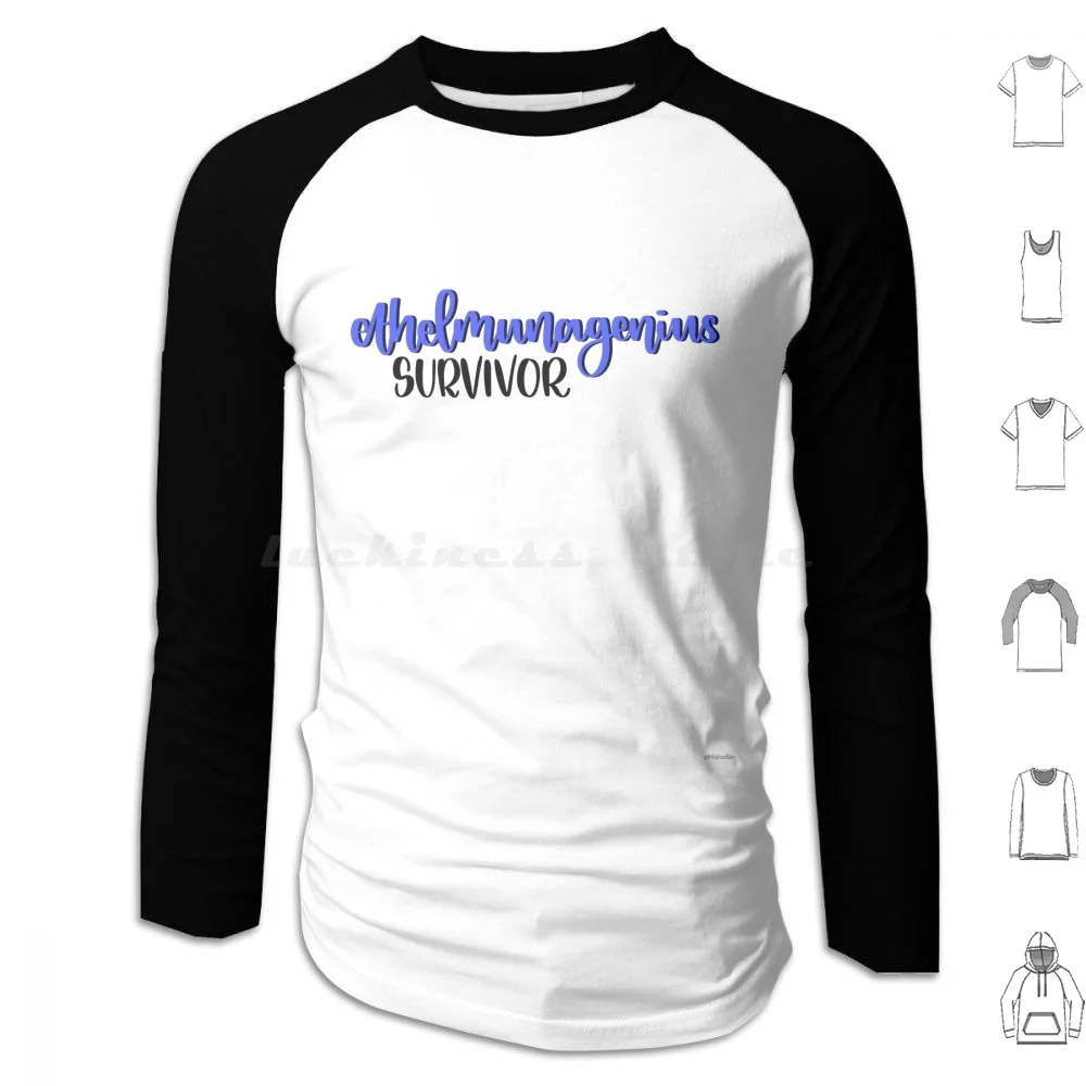 Copy Of Ethelmunagenius Survivor Hoodies Long Sleeve Ethel Cain Boygenius Muna Concert Music Cute Phoebe Bridgers Lucy