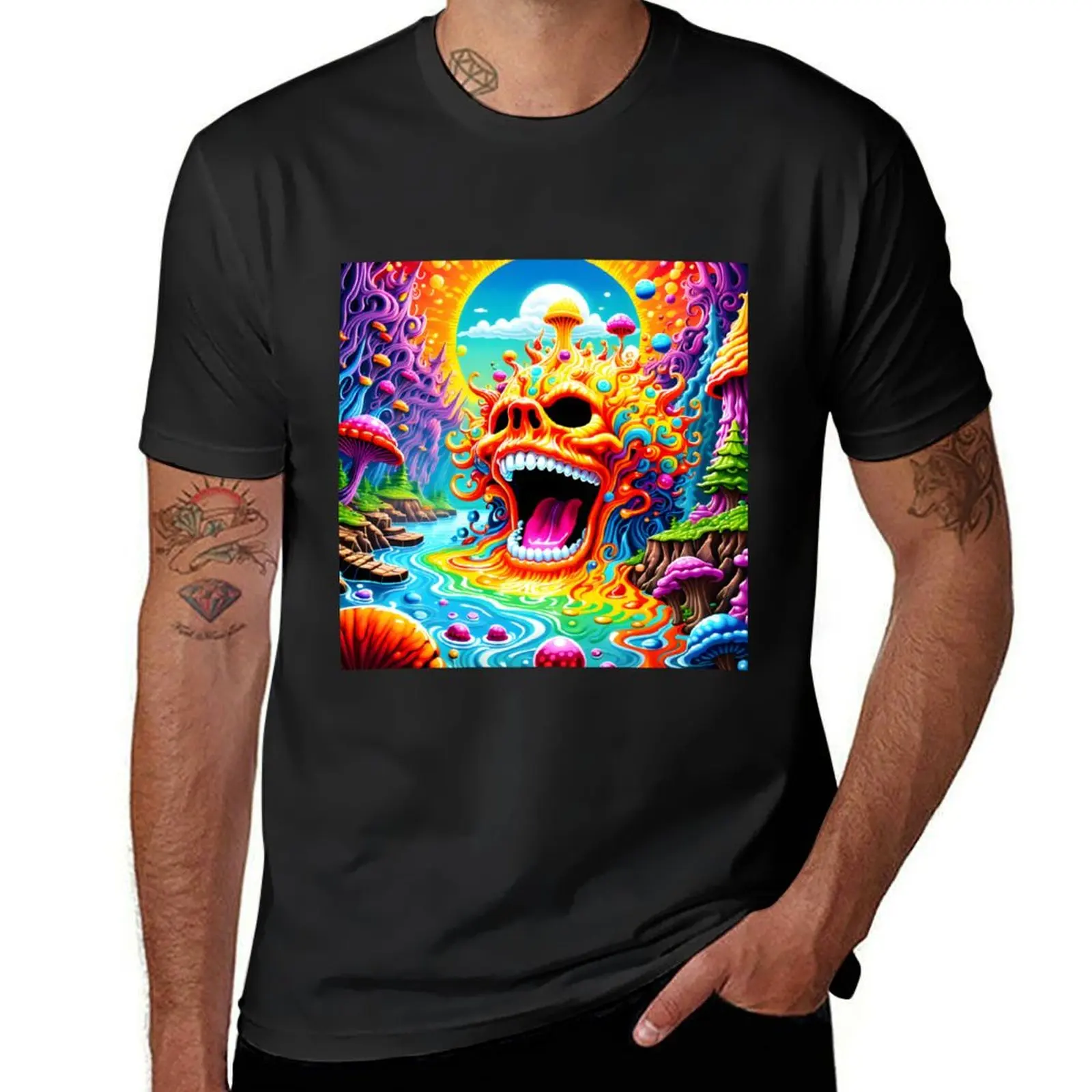 

Футболка Shroomhead, кавайная одежда, блузка, винтажные мужские футболки большого размера на заказ
