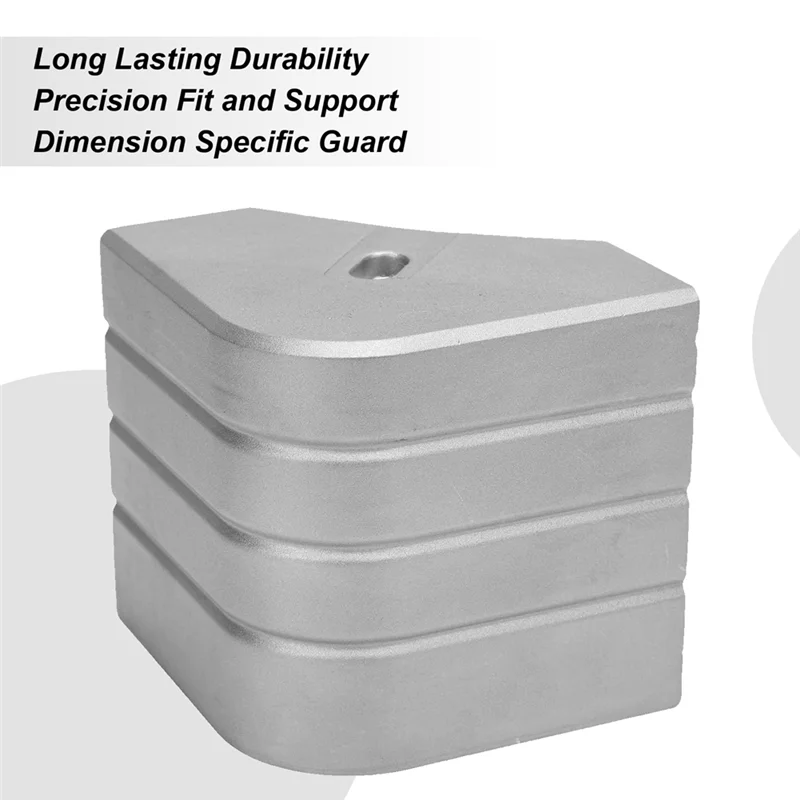 ABLK Aluminiowe Osłony Narożne do Łodzi Pontonowych, Kompatybilne z Osłonami na Wieże, Dachy, Wędkarstwo, Kampery, Kąt 90 Stopni, Zaokrąglone Części do Stacji Ładowania