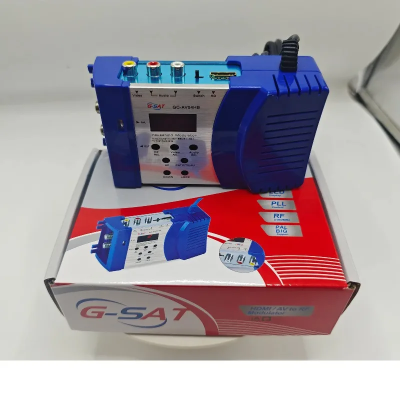 

Single Channel Analog NTSC/PAL-BG/DK Modulator Essential for Broadcast TV & Rado Brodcsting Equipment