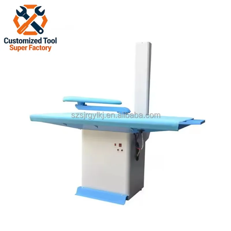Industrial steam ironing table Vacuum steam generator Electric design for garment factories - environmentally friendly
