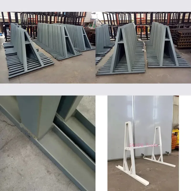 Heavy Duty Steel A Frame Rack for Quartz Granite Slab Storage Ship to USA