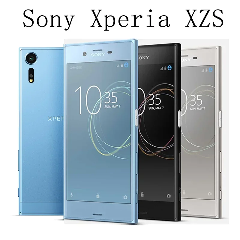 Desbloqueado original sony xperia xzs g8231 g8232 4g telefone móvel 5.2 ''4g + 32gb 19mp + 13mp snapdragon820 quad-core android smartphone