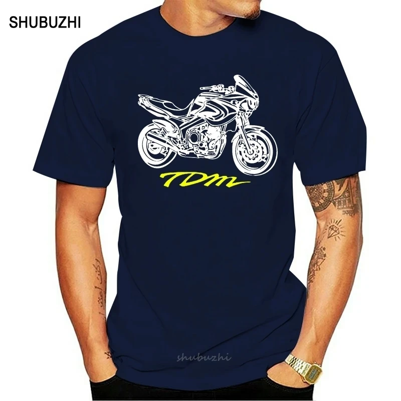 

Cotton T-Shirt Motorcycle Motorrad Yam Tdm 850 shubuzhi New Summer Men Cotton Cool Short Sleeve Tee Shirts