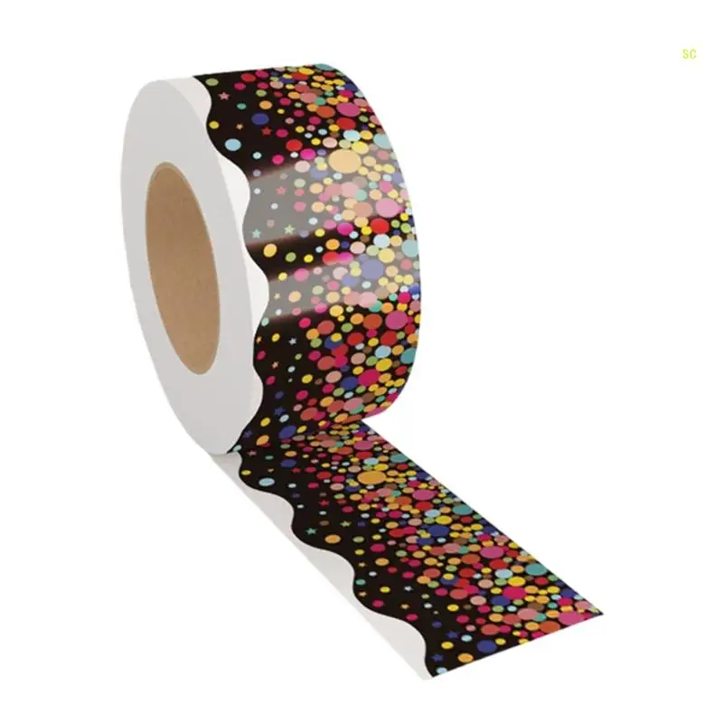 학교 게시판 칠판 장식 Dropshipping에 대한 감자 테두리 트림 스티커