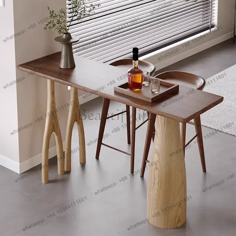 Factory Direct Sales Reception Desk Night Club Bar Tables Outdoor Saloon Bistro Cocktail Bar Tables Counter Coffee Wine Furnitur