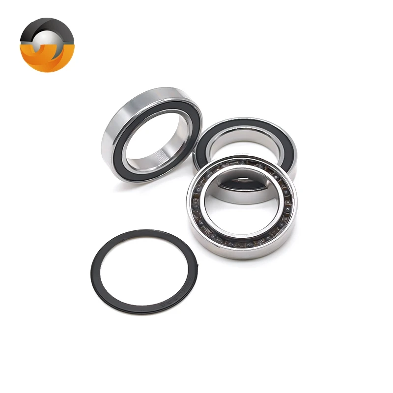 1PCS S6803RS CB Stainless Steel Hybrid Ceramic Bearing 17x26x5 mm ABEC-9 Bicycle Hub Front Rear Hubs Wheel 17 26 5 Bearing