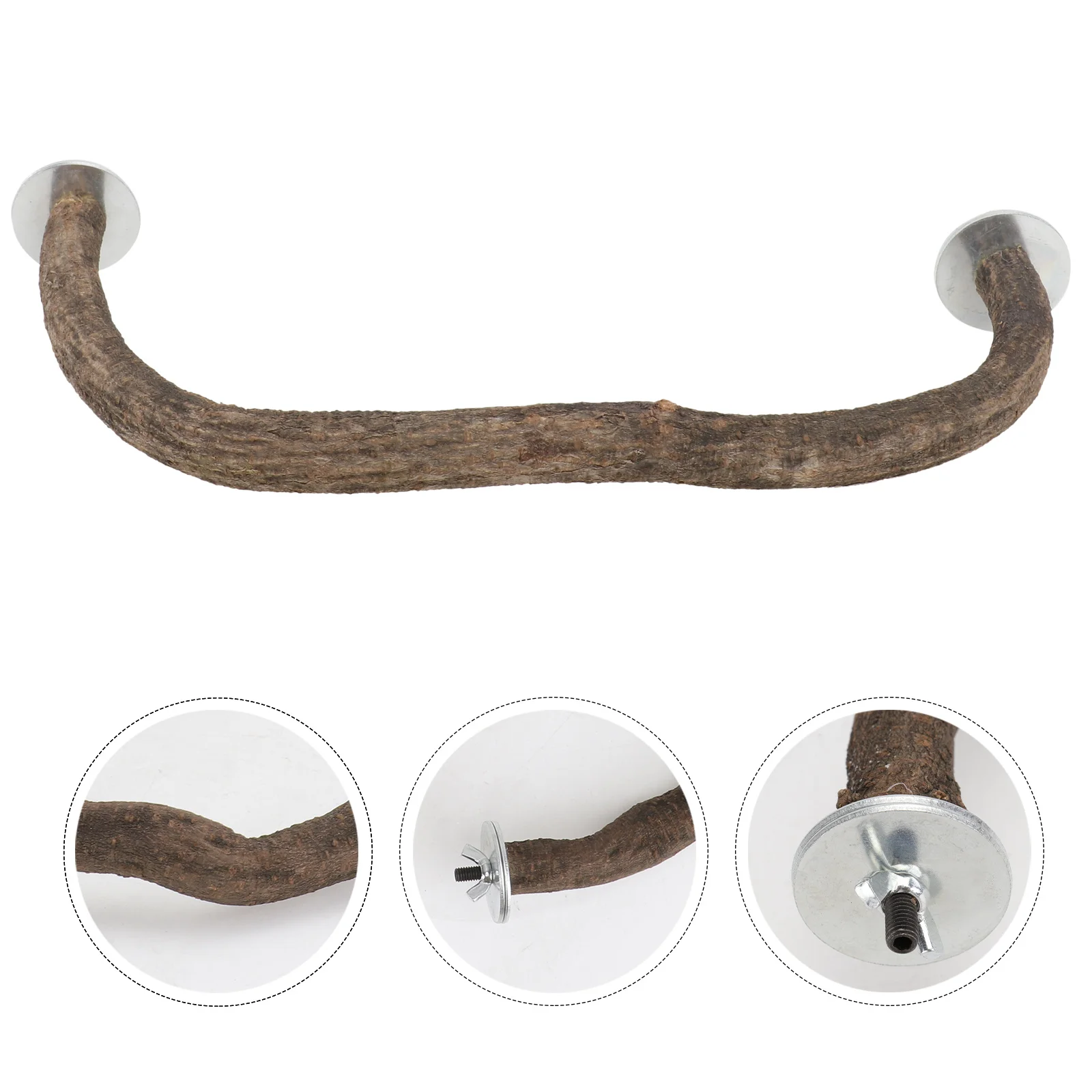 

1pc Bird Branch Perch Combo Parrot Standing Rack Training Stand Random Color Pet Supply For Parrot Cage Accessory Bird