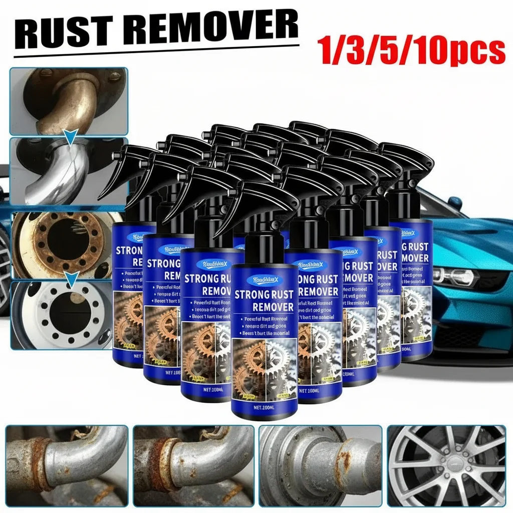 Multi-functional Rust Remover Iron Powder Automobiles Iron Pots Home Maintenance Cleaning Tool